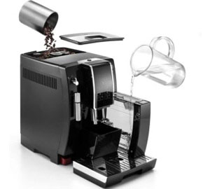 machine à café broyeur dinamica delonghi